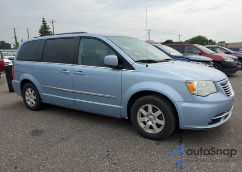2012 Chrysler Town & Country Touring из США, поврежденный, VIN 2C4RC1BG1CR368762
